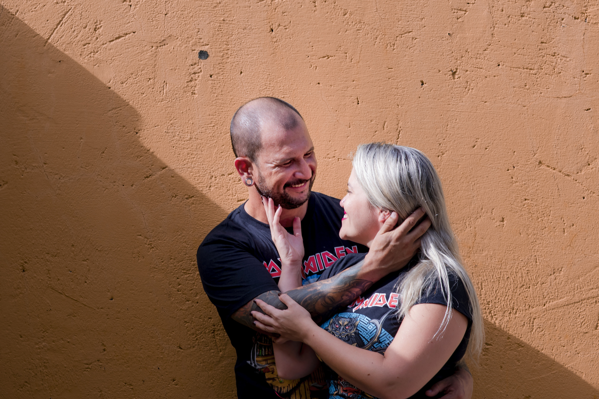 Ensaio pre casamento no campo