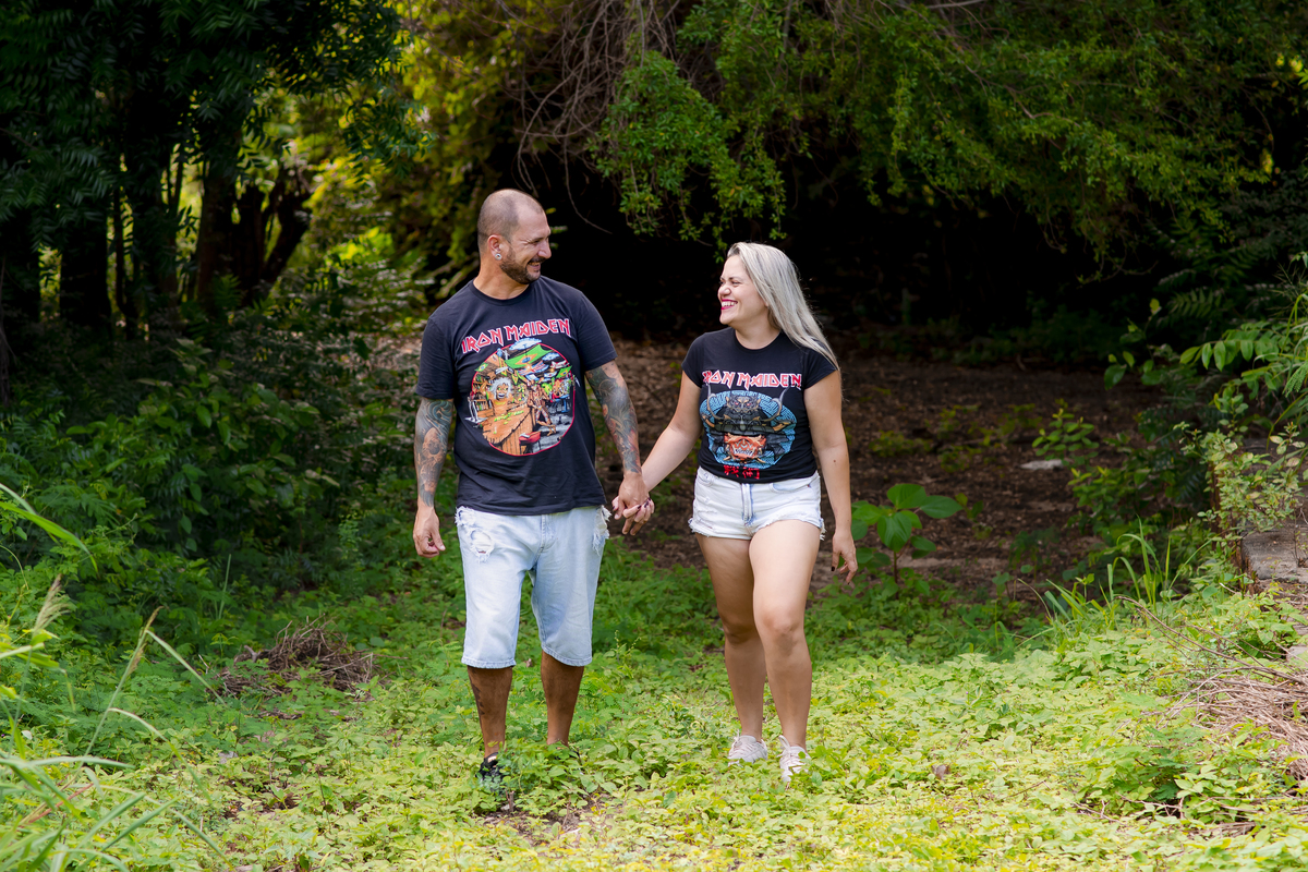 Ensaio pre casamento no campo