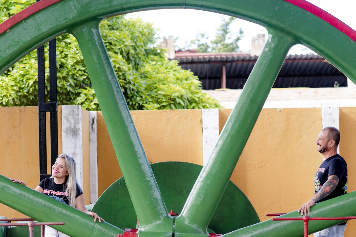 Ensaio pre casamento no campo