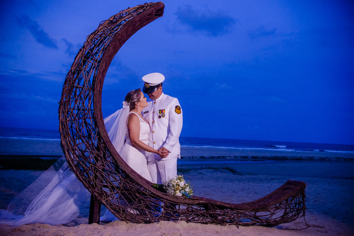 Sessão fotos de casamento na praia