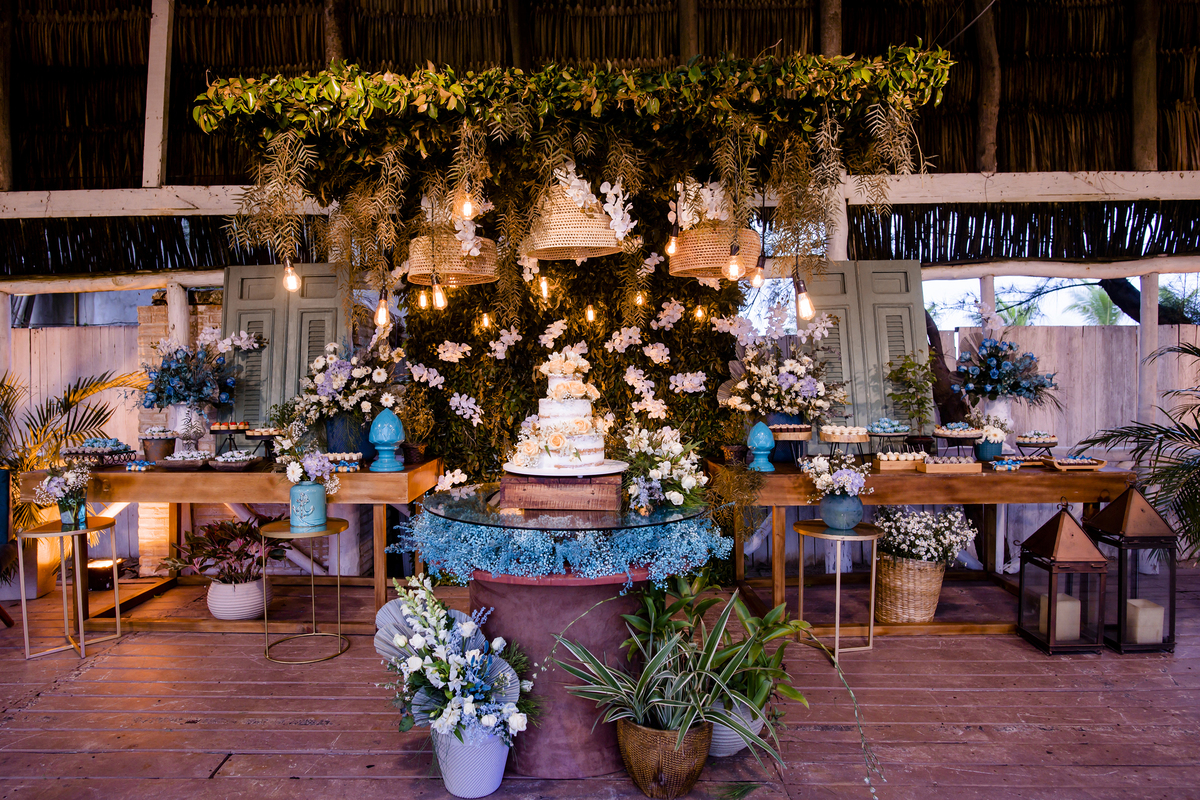 Local da recepção de casamento