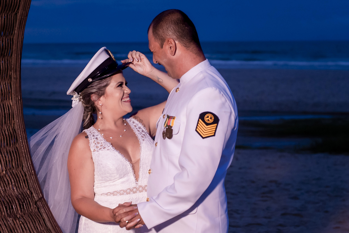 Sessão fotos de casamento na praia