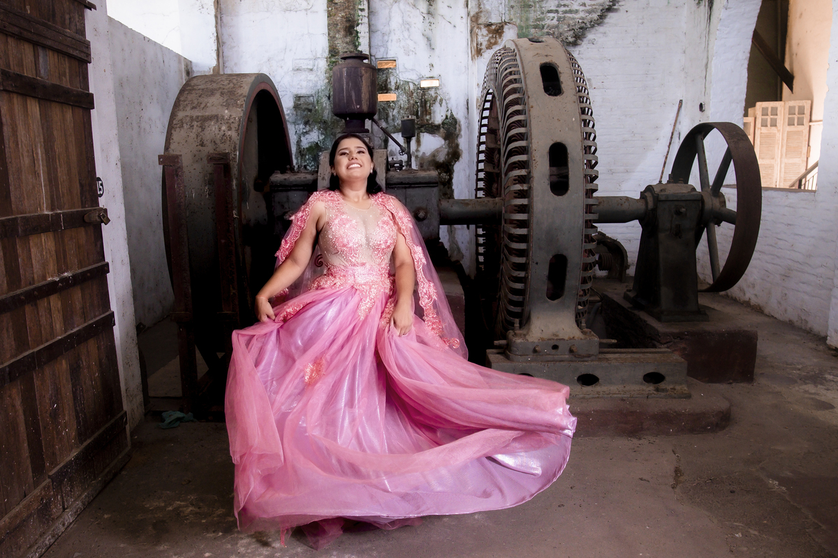 Ensaio fotográfico 15 anos no Engenhoca parque