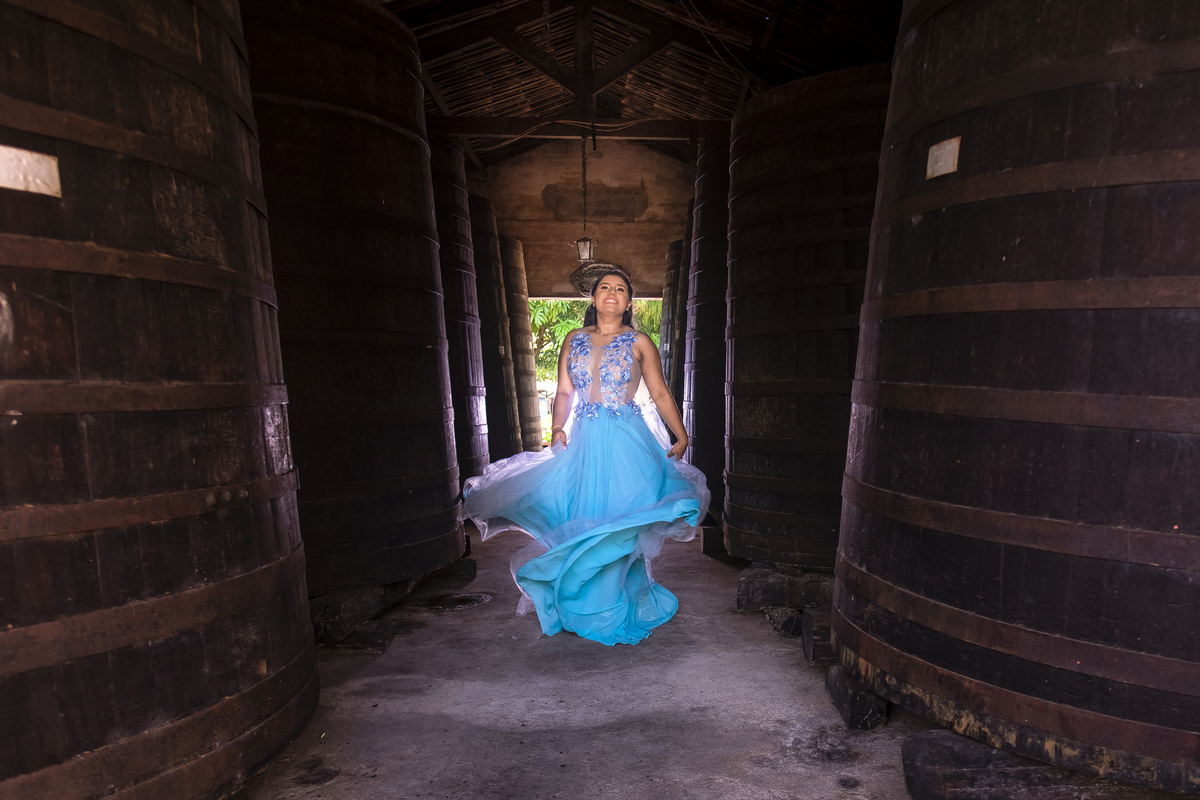 Ensaio fotográfico 15 anos no Engenhoca parque