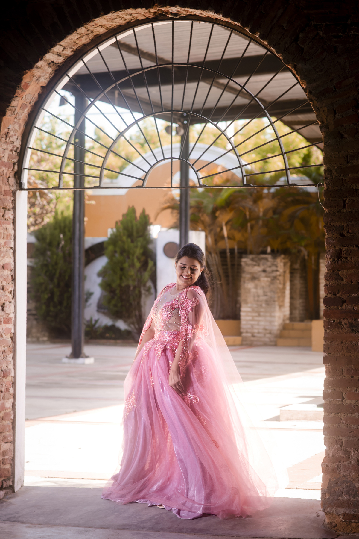 Ensaio debutante no Engenhoca parque