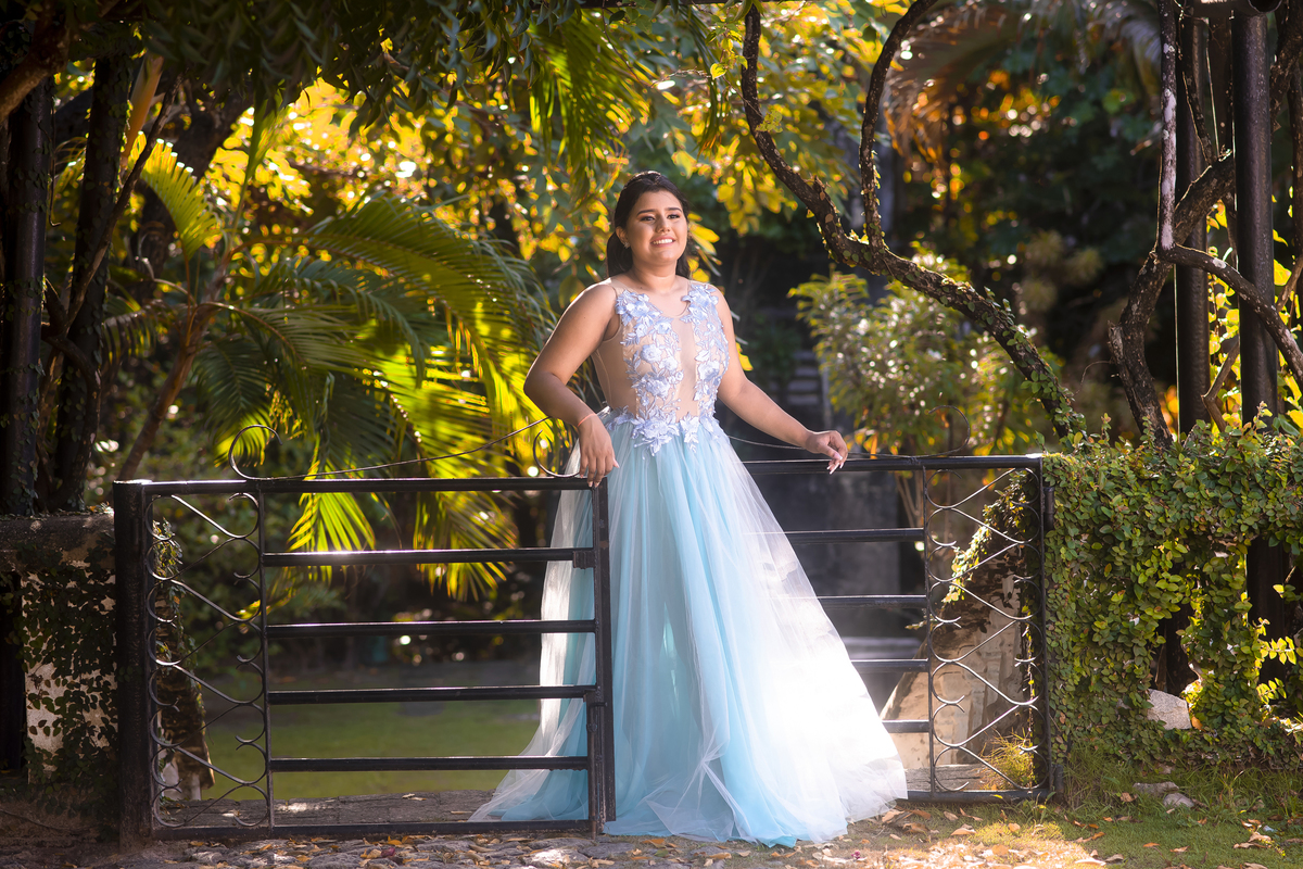 Ensaio fotográfico 15 anos no Engenhoca parque