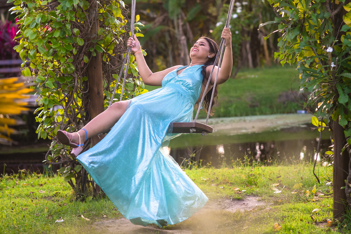 Ensaio fotográfico 15 anos no Engenhoca parque