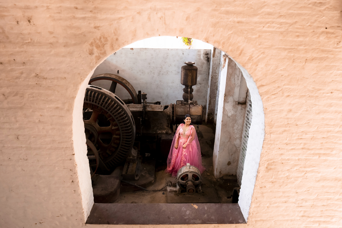Ensaio debutante no Engenhoca parque