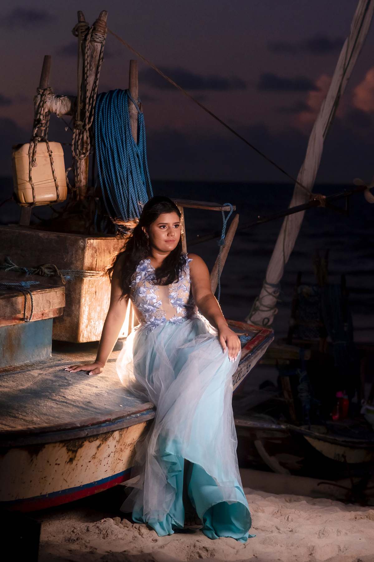 Ensaio fotográfico 15 anos na praia