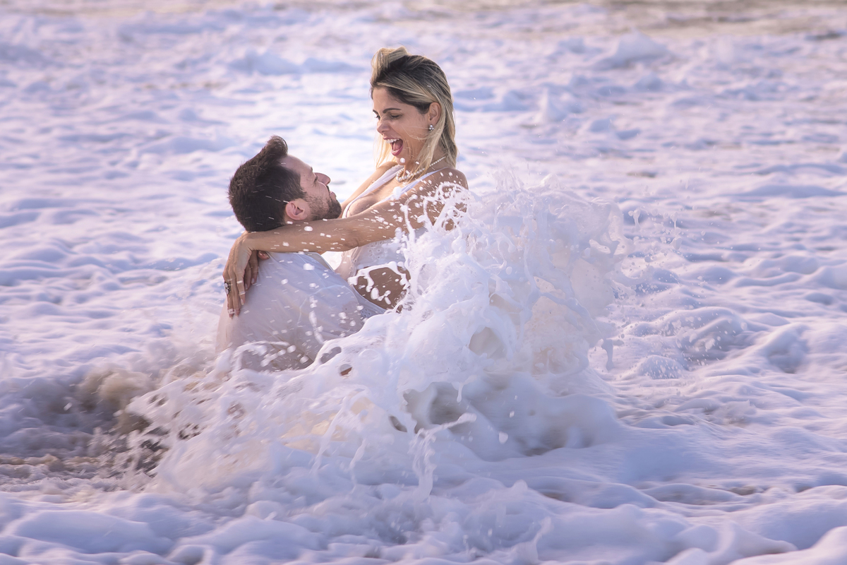 Fotografia de casamento na praia