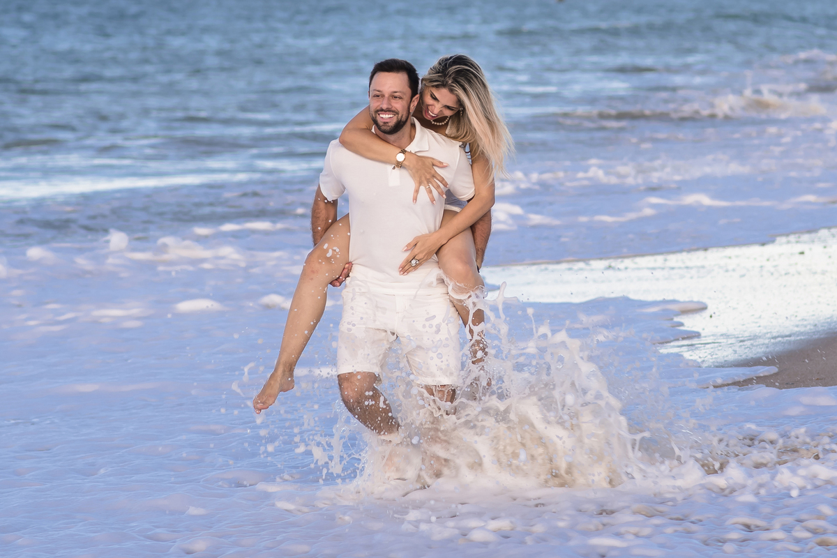 Fotografia de casamento na praia