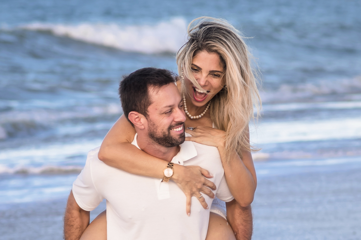 Fotografia de casamento na praia