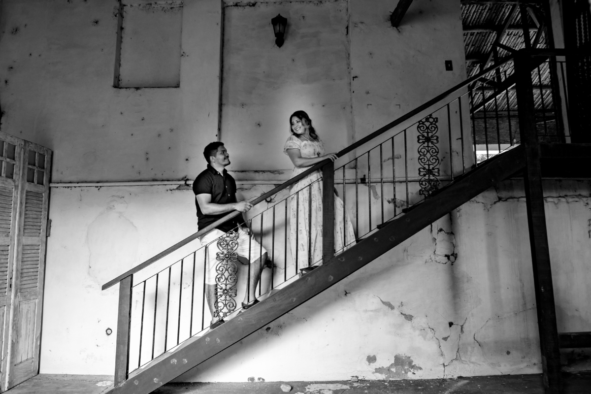 Ensaio fotográfico noivos no campo