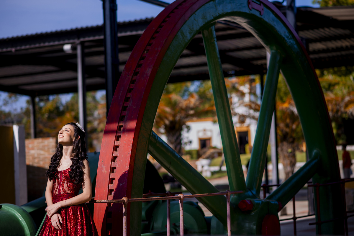 Ensaio fotográfico 15 anos no parque engenhoca