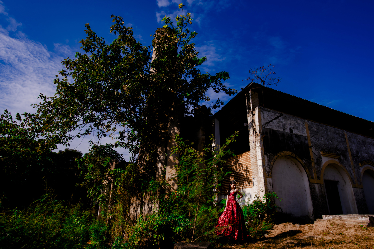 Ensaio fotográfico debutante no parque Engenhoca