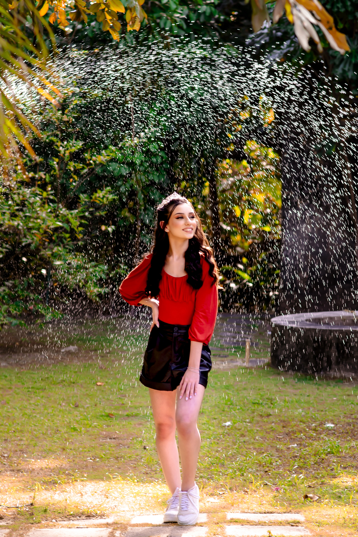 Ensaio fotográfico 15 anos no parque engenhoca