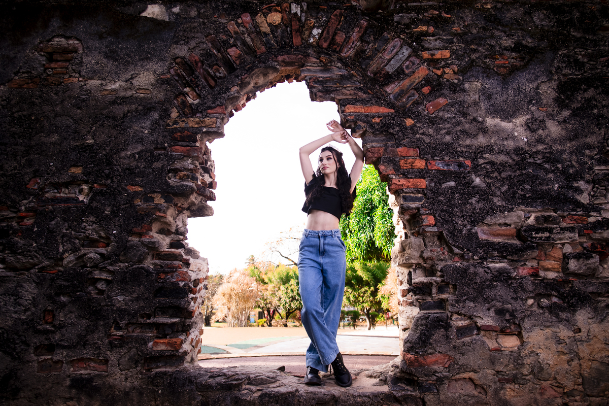 Ensaio fotográfico 15 anos no parque engenhoca