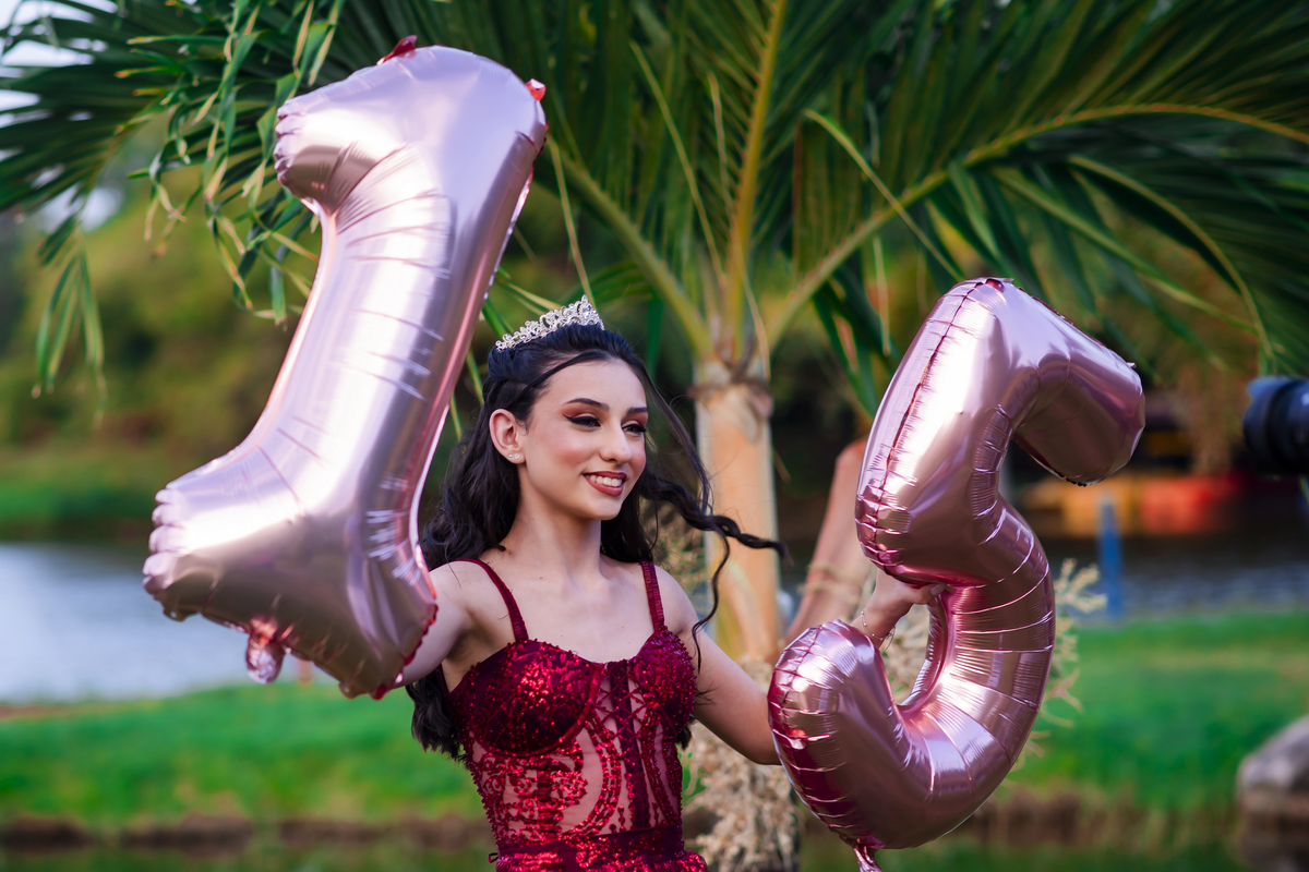 Ensaio fotográfico 15 anos no parque engenhoca
