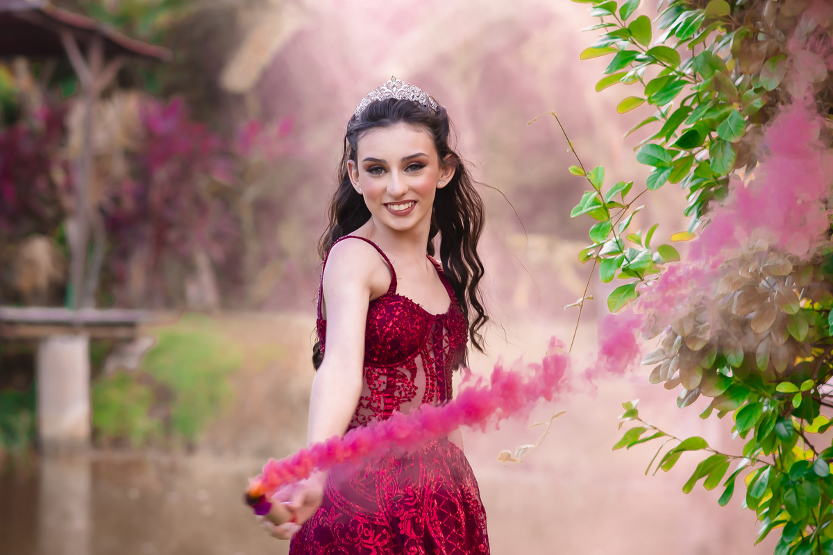 Ensaio fotográfico 15 anos no parque engenhoca