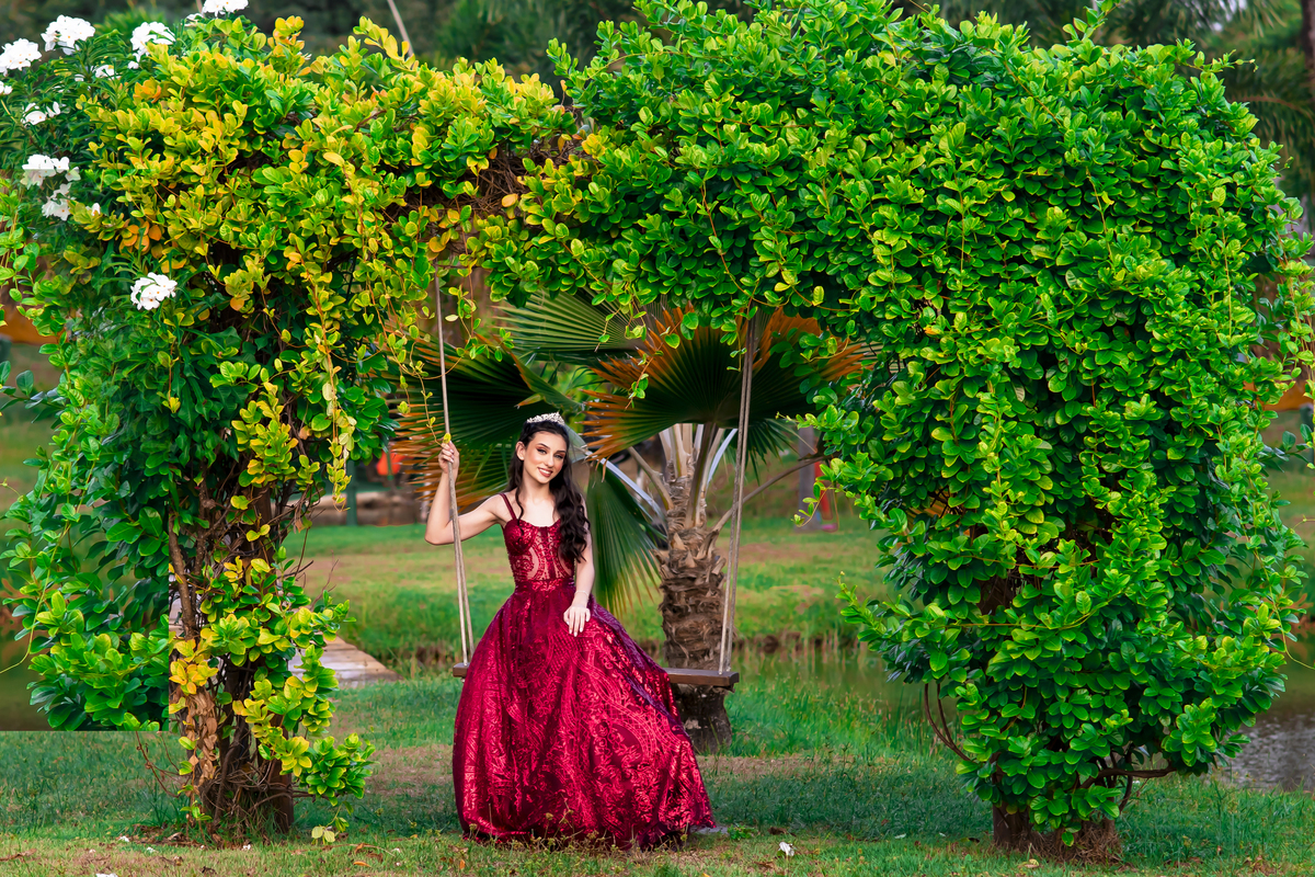 Ensaio fotográfico 15 anos no parque engenhoca