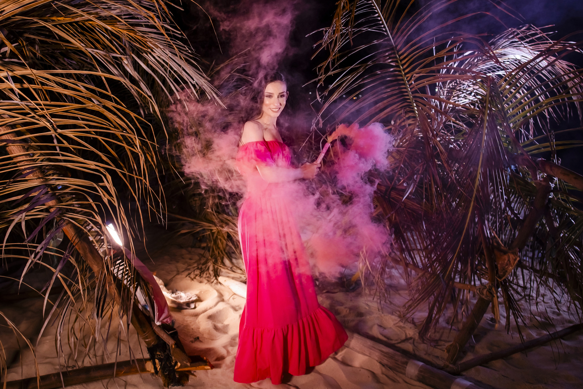 Ensaio fotográfico 15 anos na praia