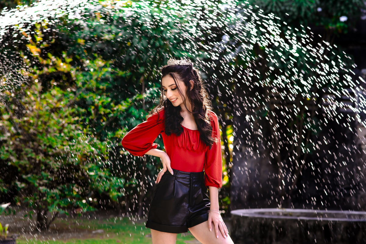 Ensaio fotográfico 15 anos no parque engenhoca