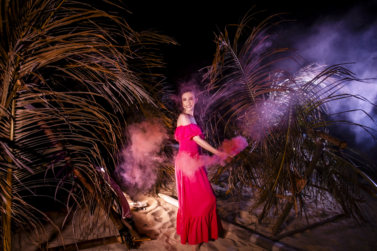 Ensaio fotográfico 15 anos na praia