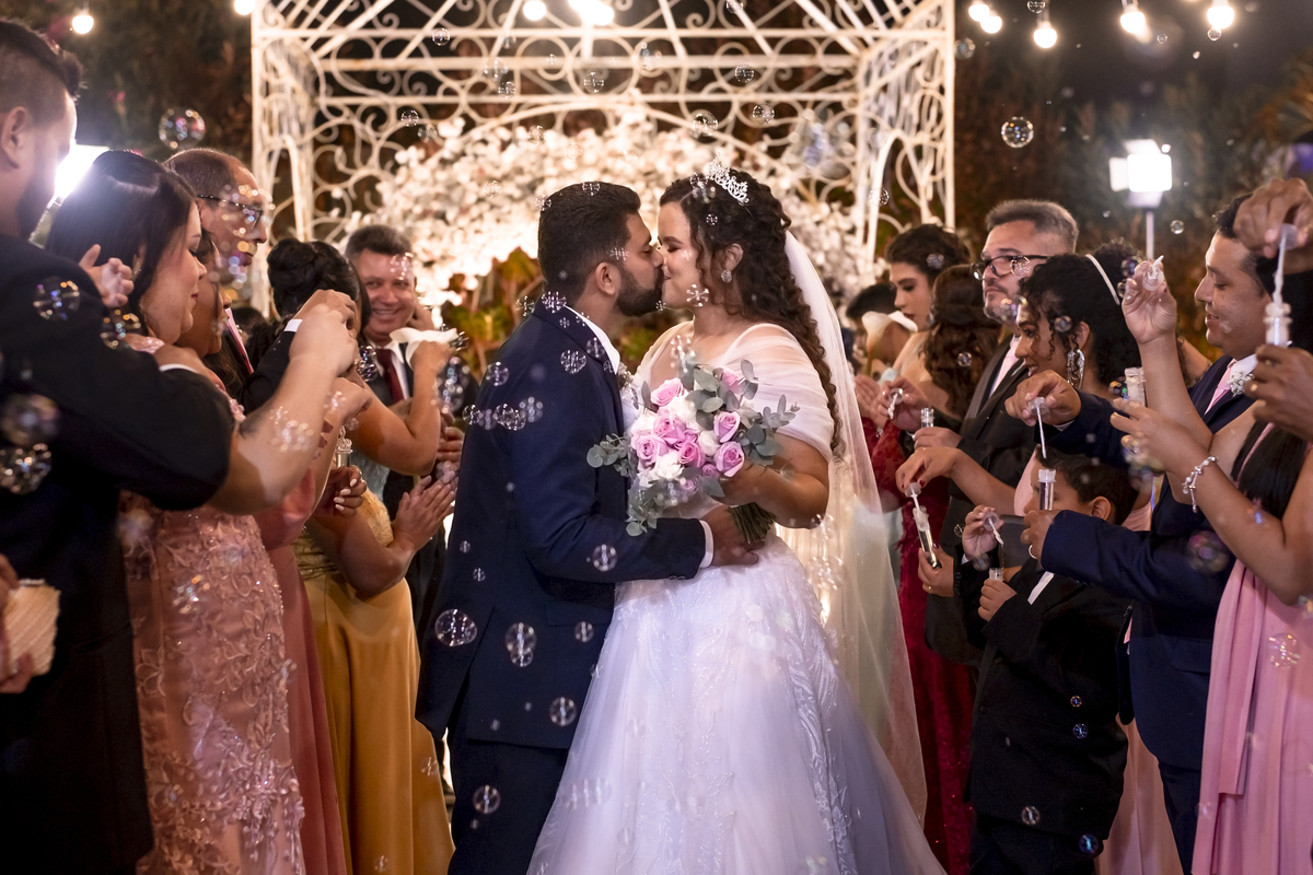 Cerimônia de casamento ao ar livre