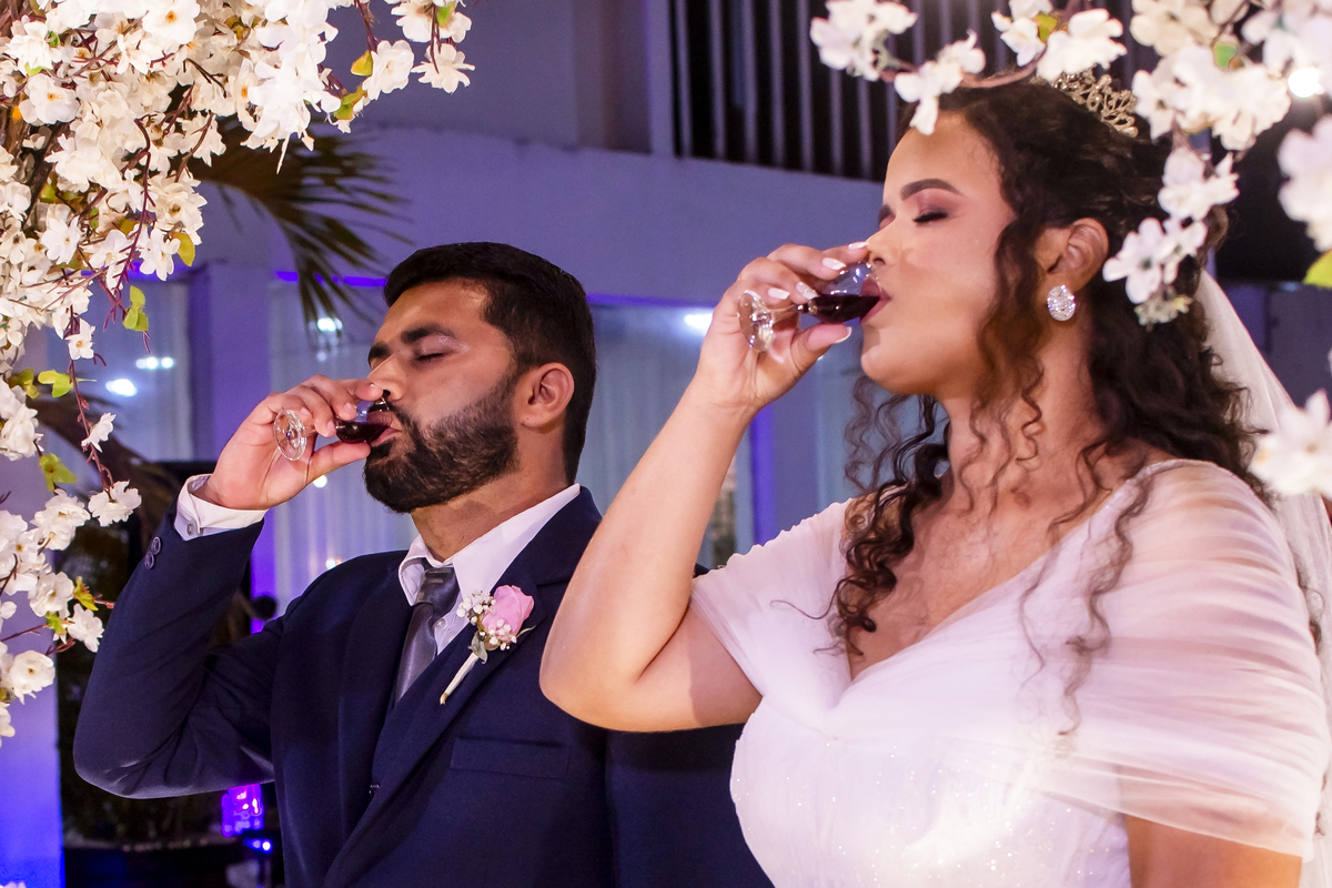 Cerimônia de casamento ao ar livre