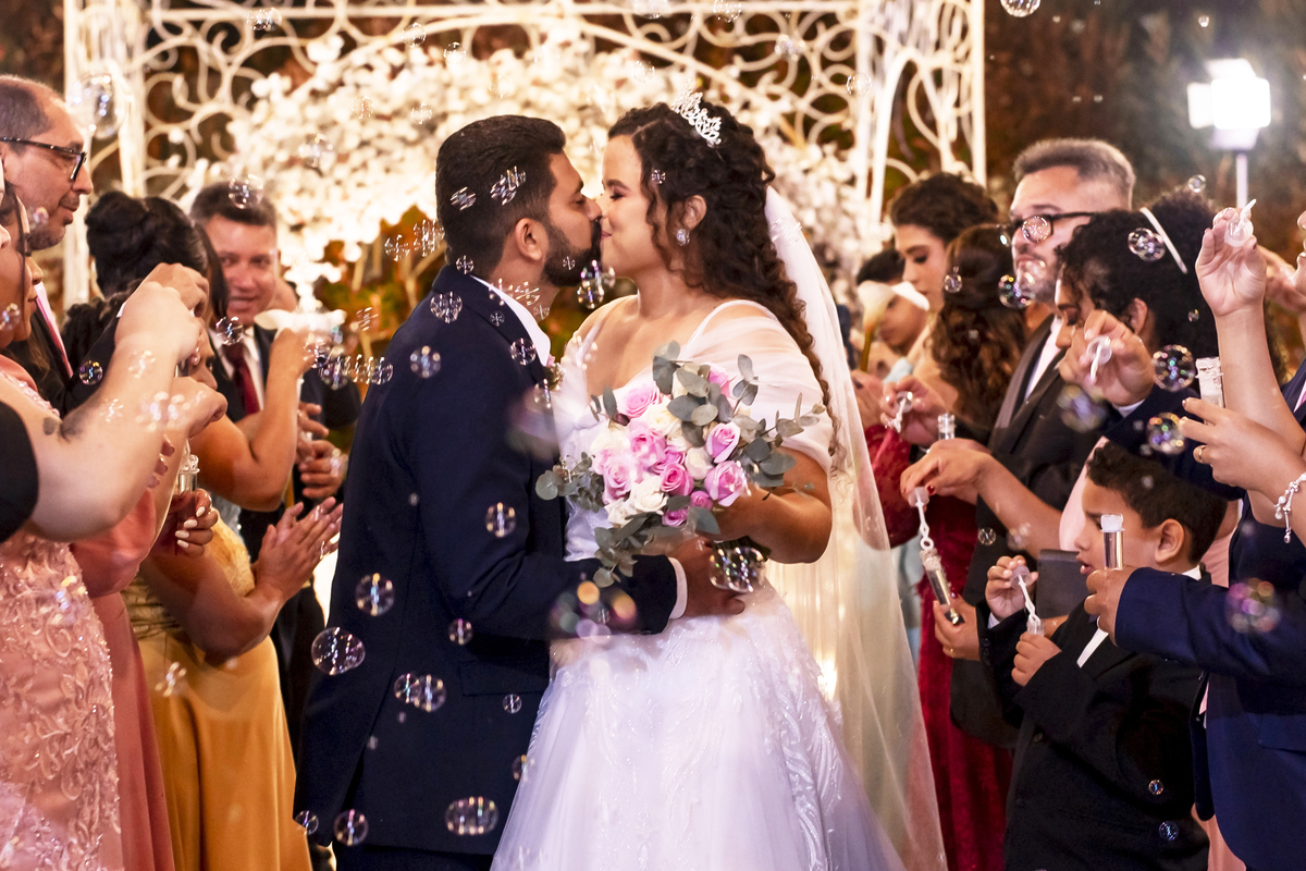 Cerimônia de casamento ao ar livre