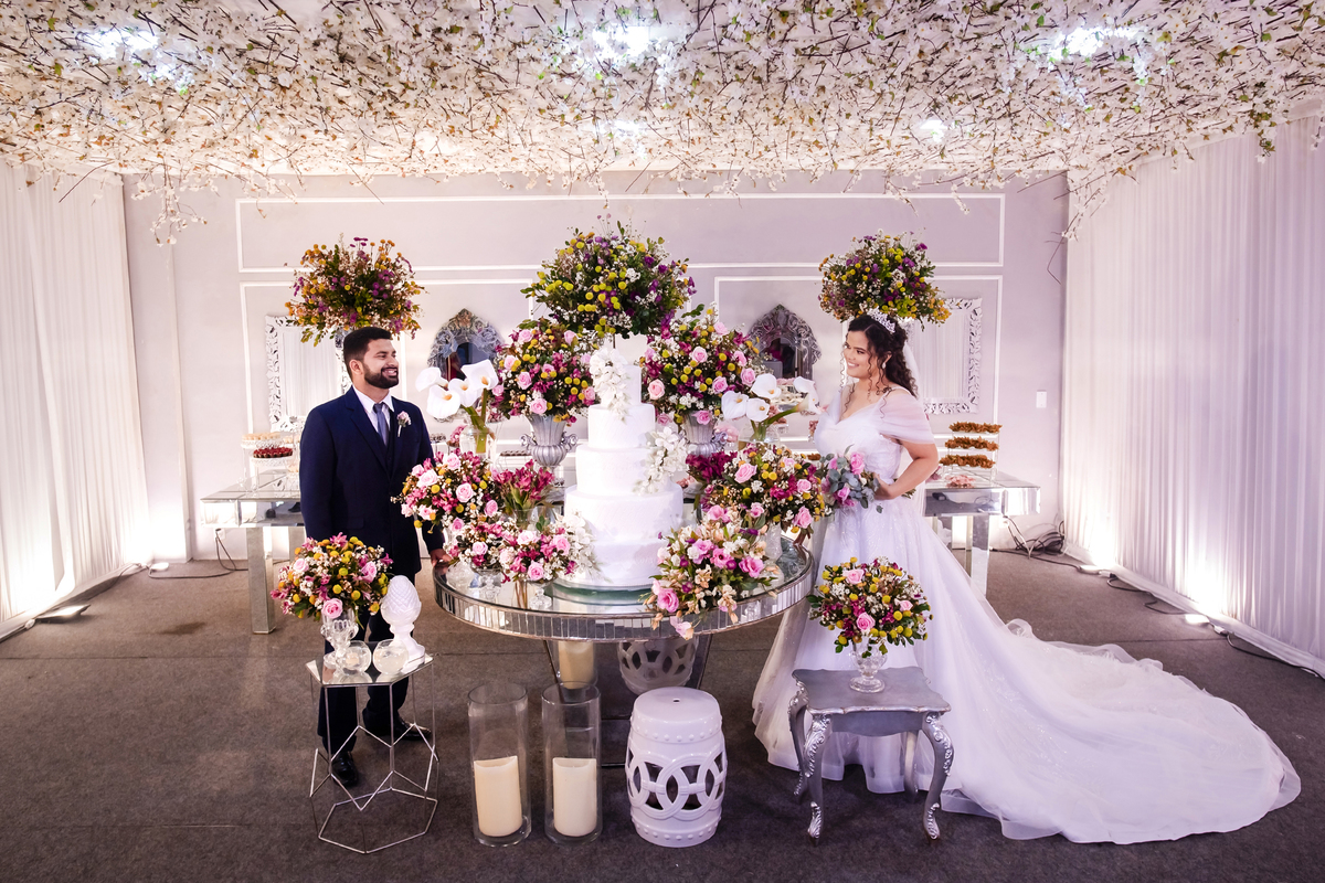 Recepção de casamento em Fortaleza
