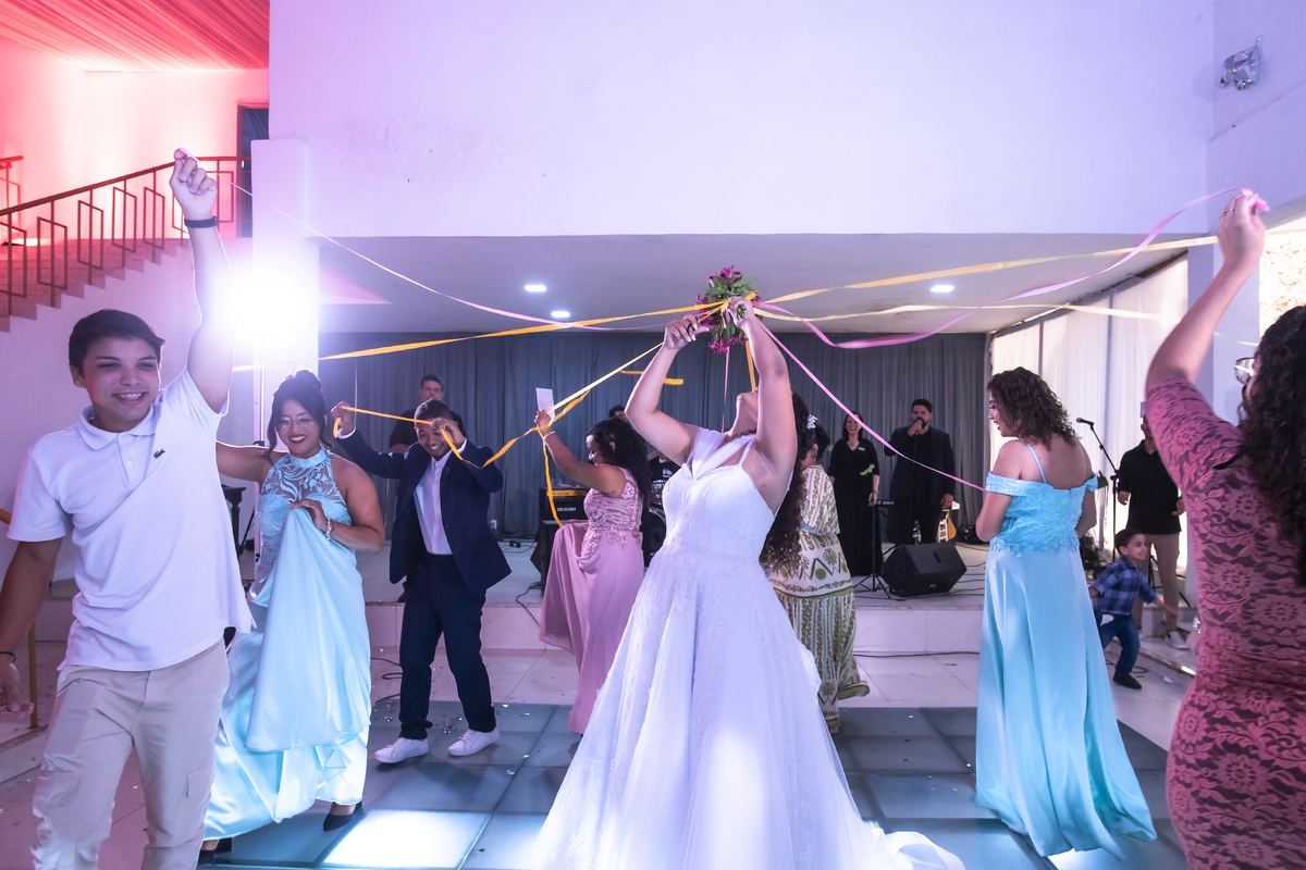 Recepção de casamento em Fortaleza