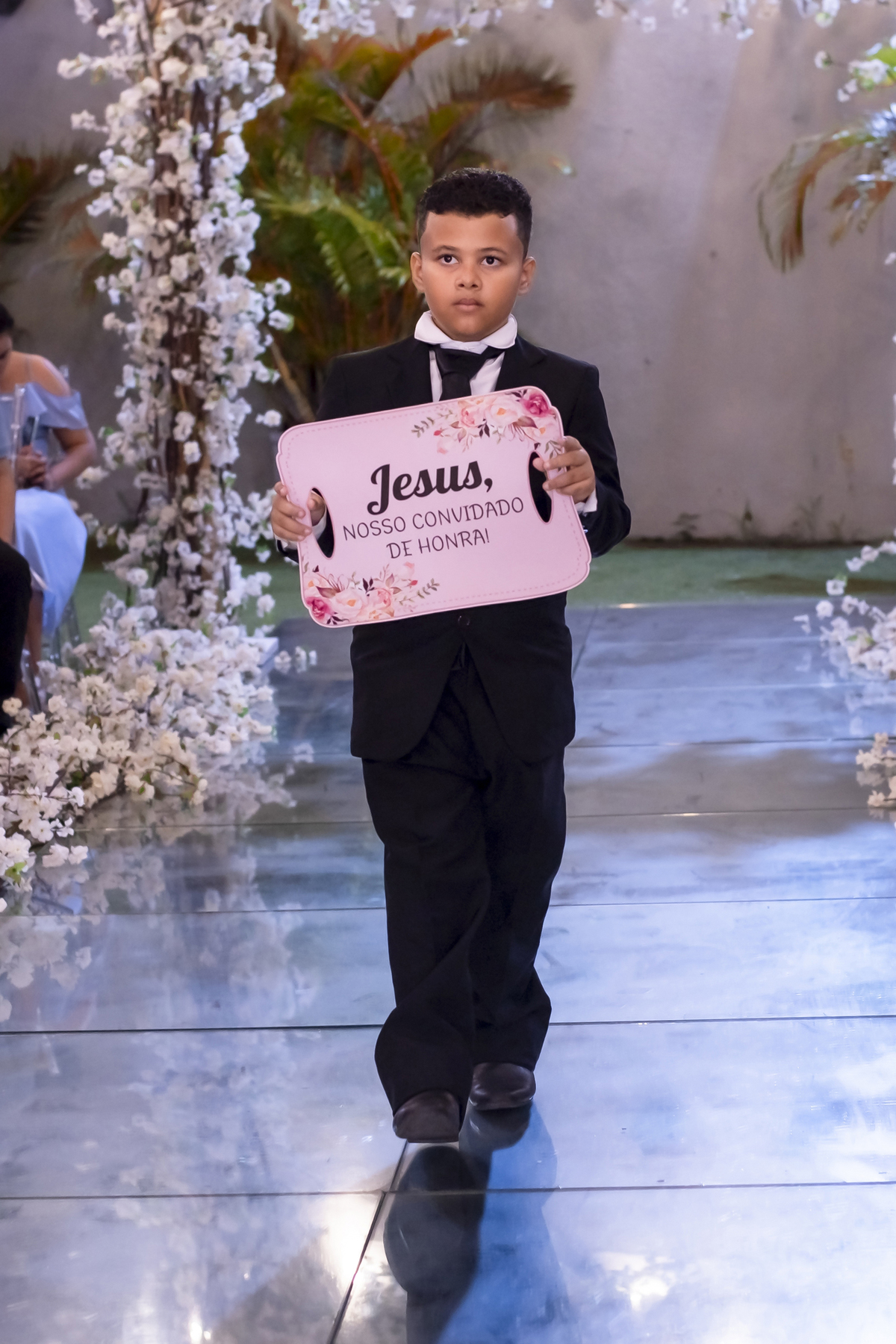 Cerimônia de casamento ao ar livre