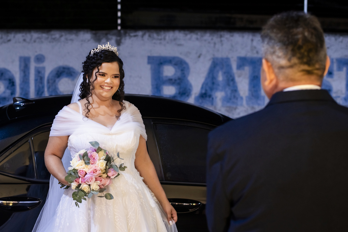 Cerimônia de casamento ao ar livre