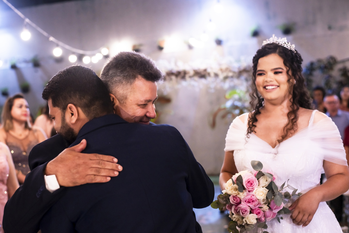 Cerimônia de casamento ao ar livre