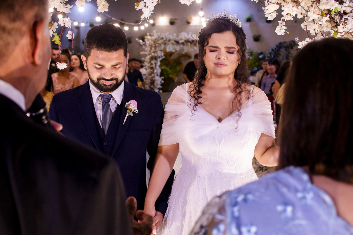 Cerimônia de casamento ao ar livre