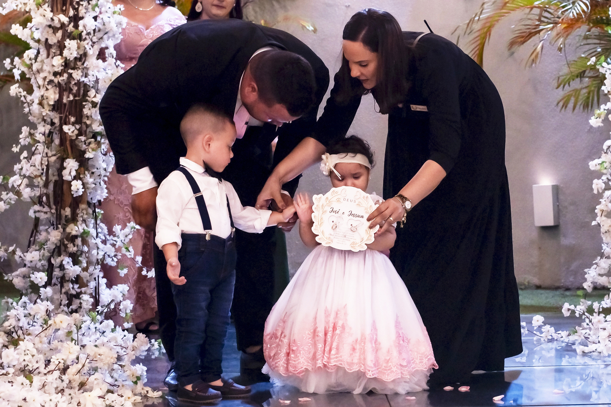 Cerimônia de casamento ao ar livre