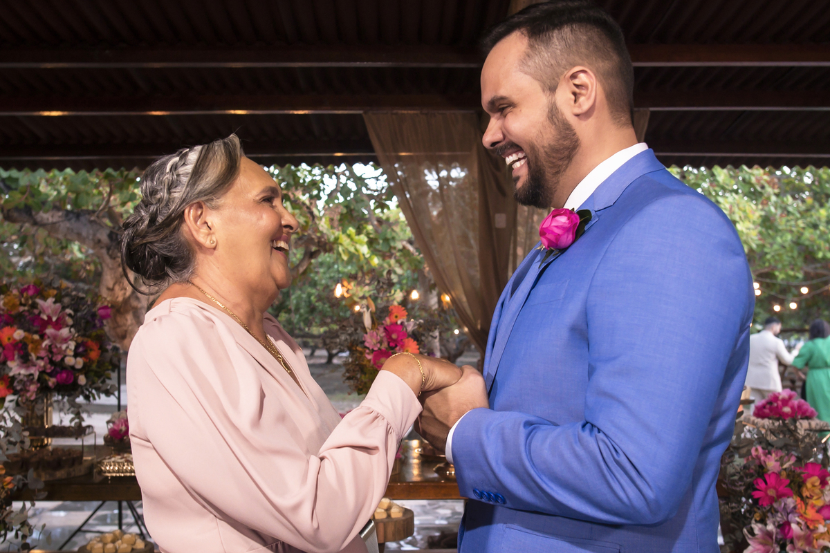Casamento rustico ao ar livre em Fortaleza