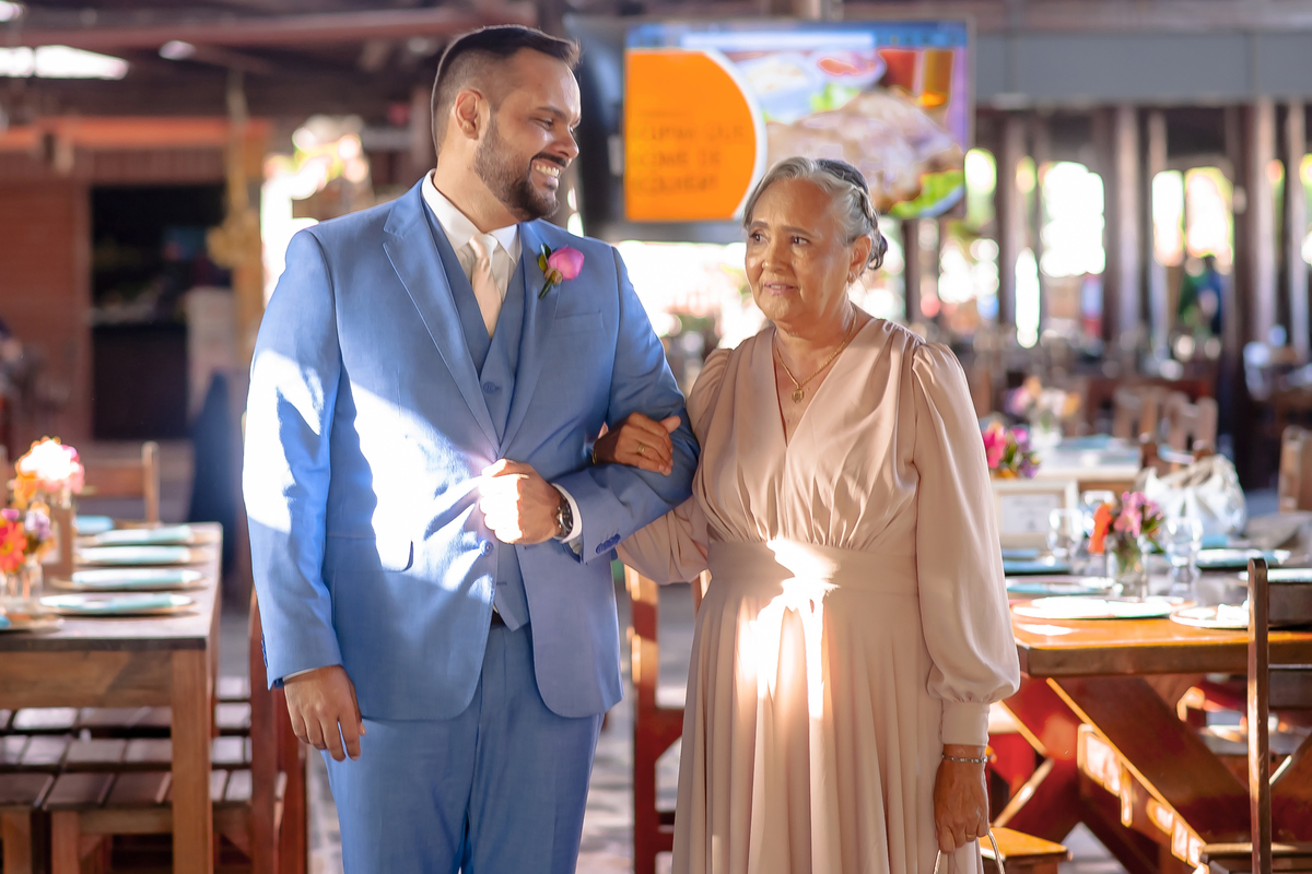 cerimônia de casamento ao ar livre