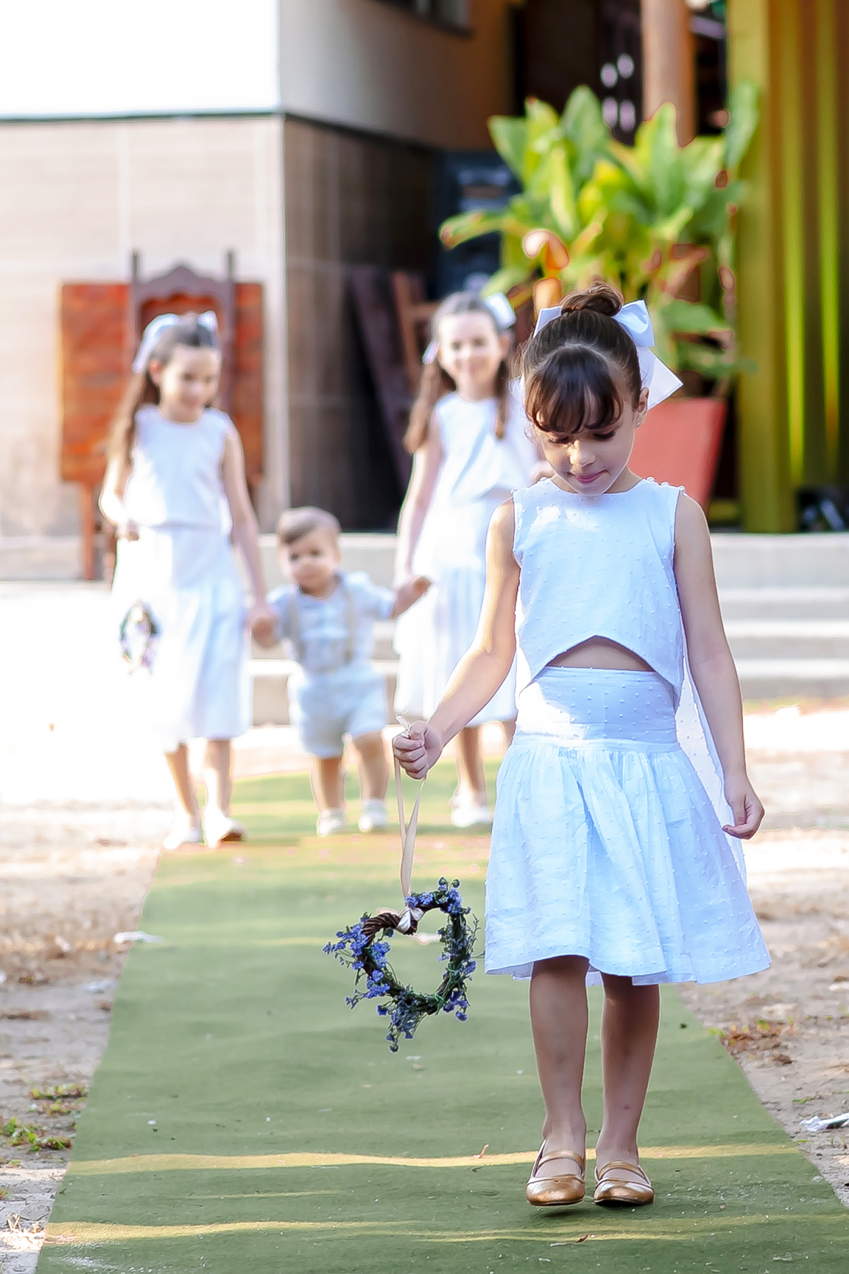 cerimônia de casamento ao ar livre