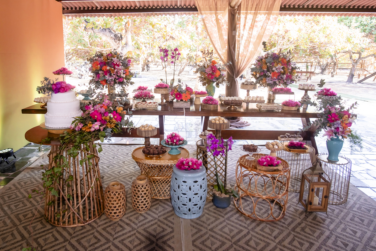 Decoração rustica  casamento