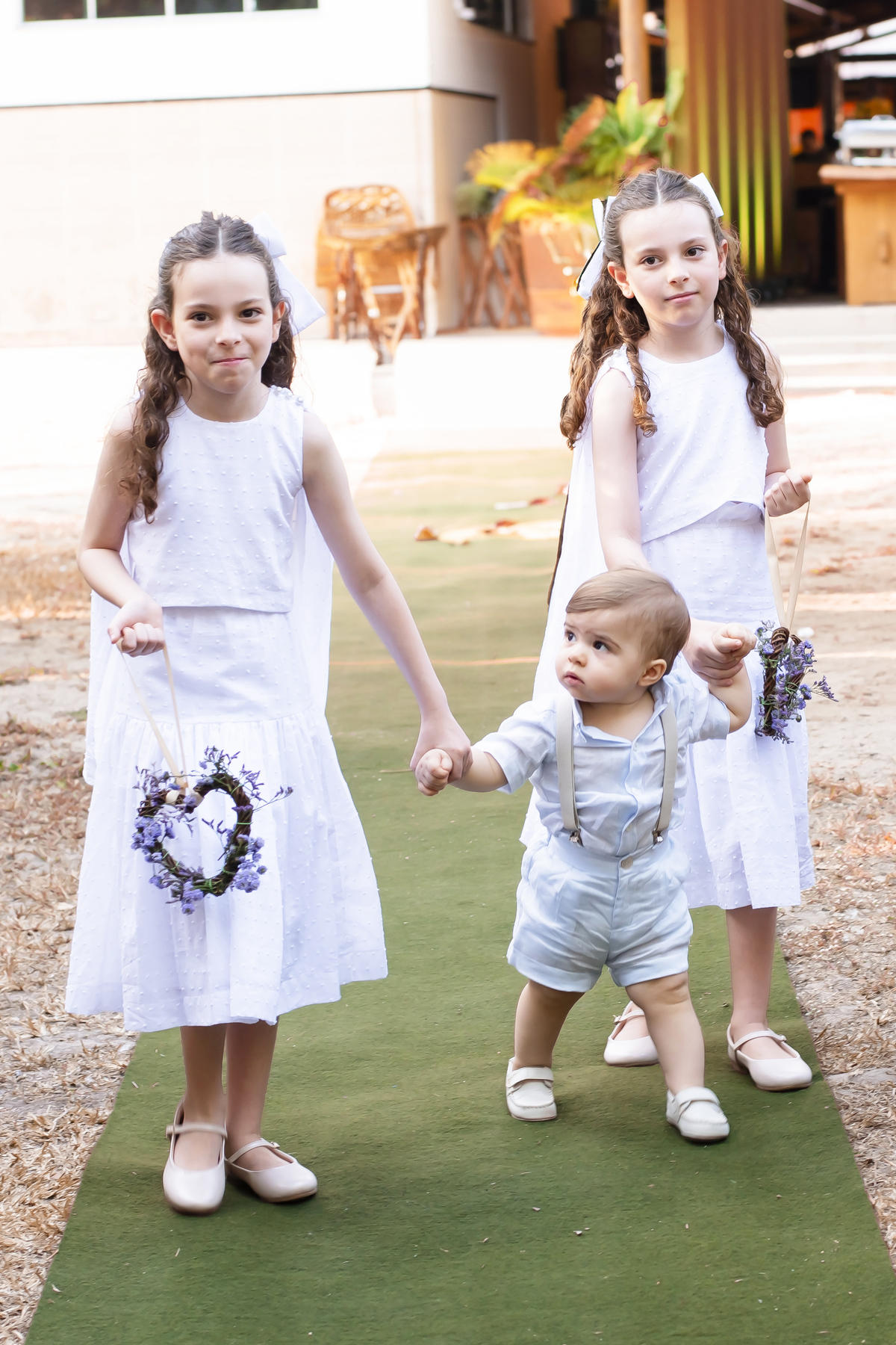 cerimônia de casamento ao ar livre