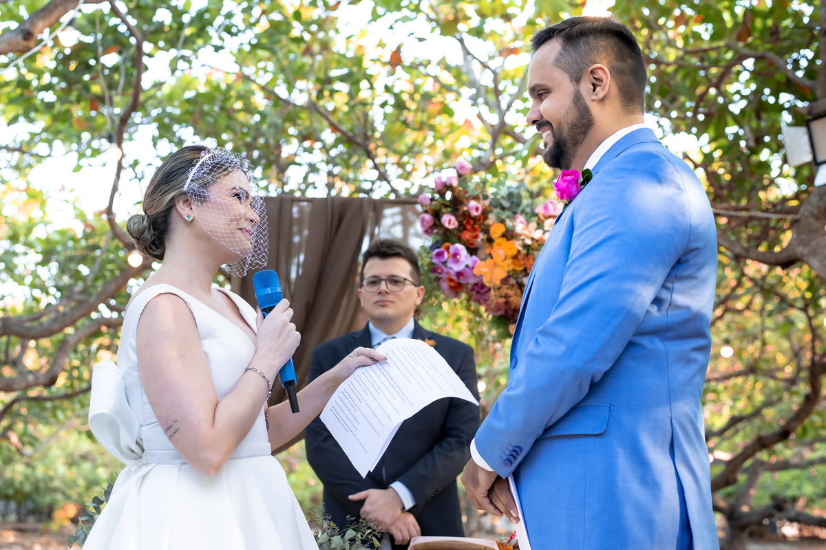 cerimônia de casamento rustico em Fortaleza