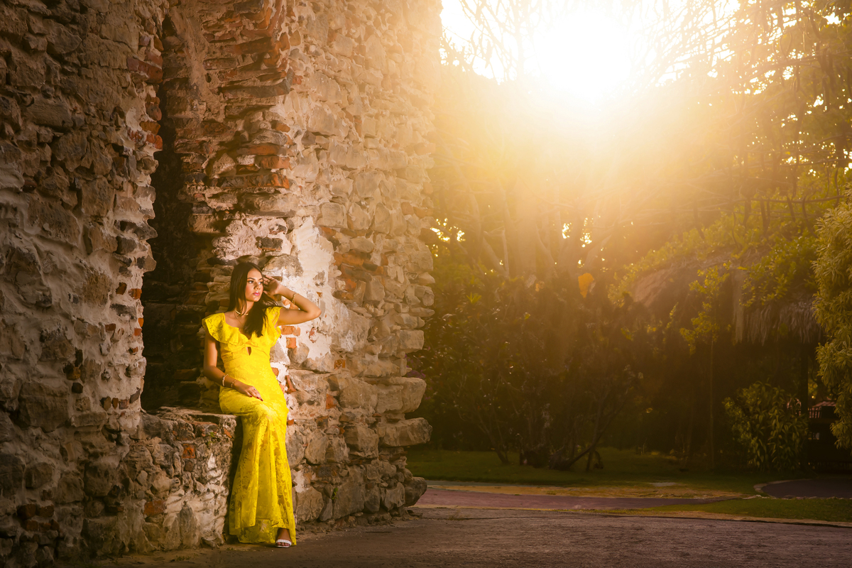 Ensaio fotográfico debutante na Engenhoca