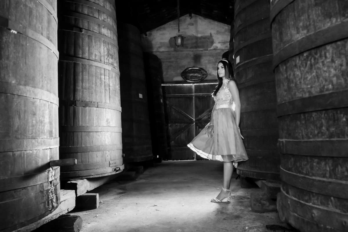 Ensaio fotográfico debutante na Engenhoca