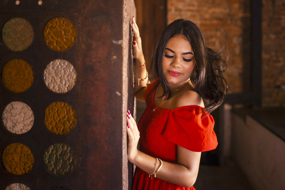 Ensaio fotográfico debutante na Engenhoca