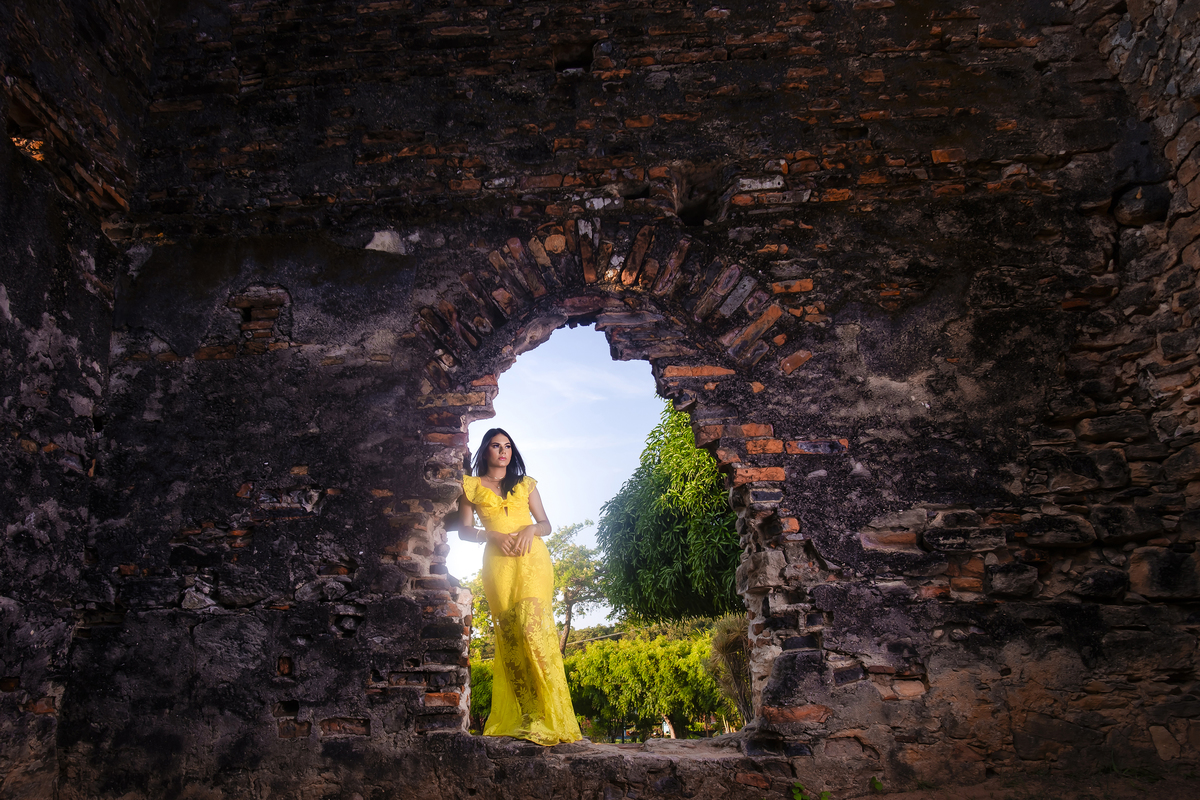 Ensaio fotográfico debutante na Engenhoca