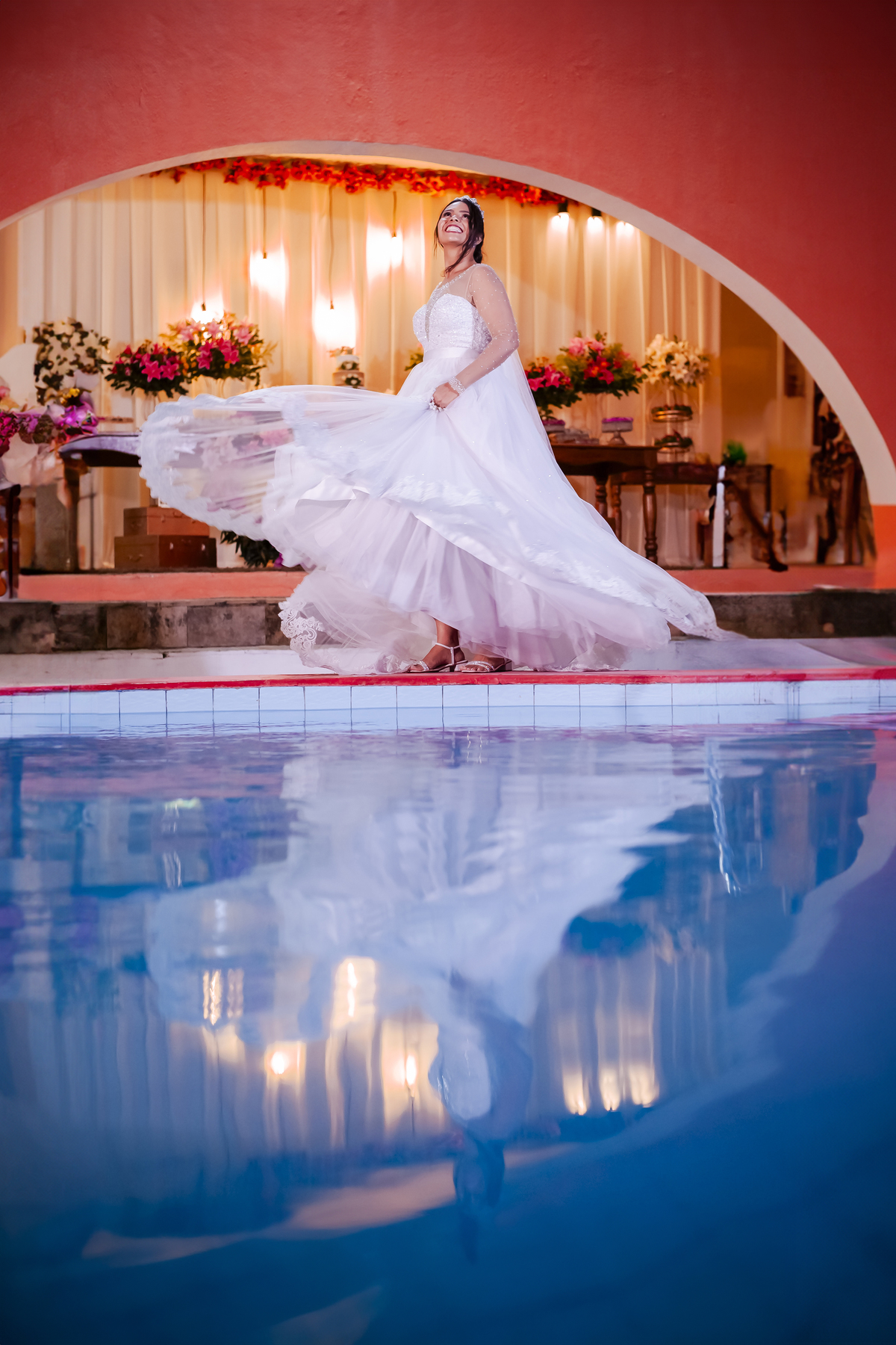 Festa de casamento na praia no Cumbuco