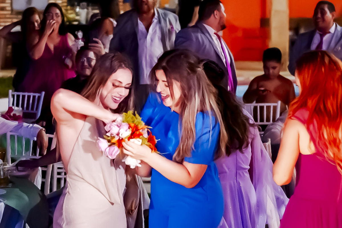 Festa de casamento na praia no Cumbuco