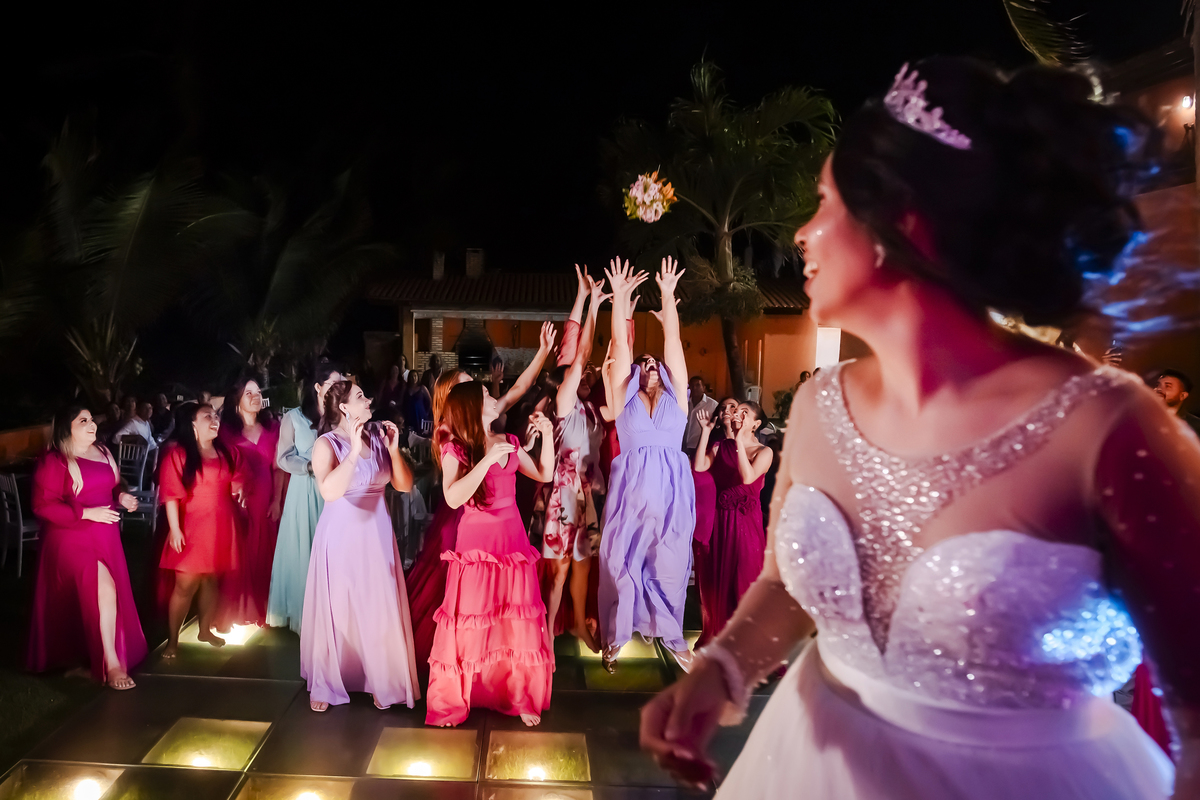 Festa de casamento na praia no Cumbuco